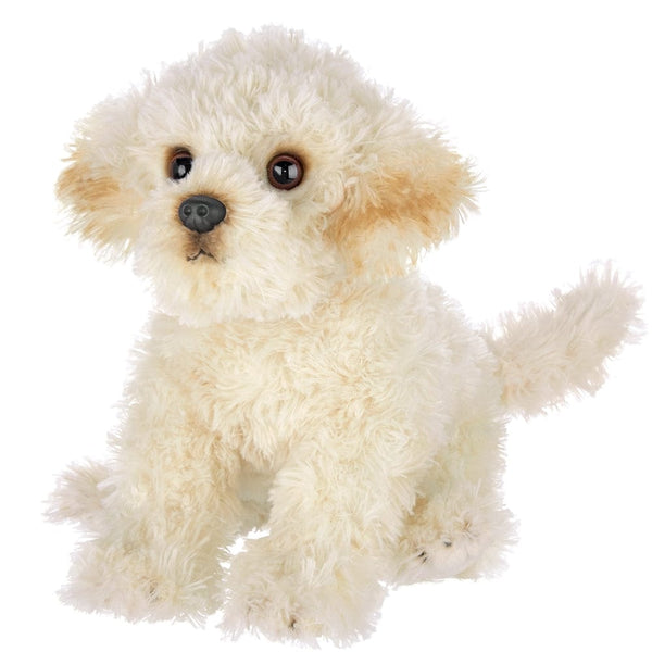 Yellow Labradoodle Plush Puppy by Bearington Collection Stuffed