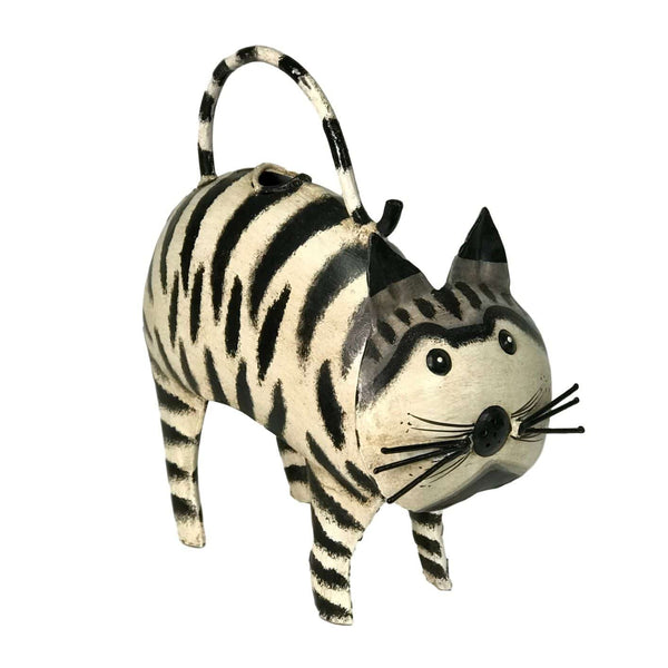 Cocoa the Cat Watering Can Metal Art | Animal Lover Gifts
