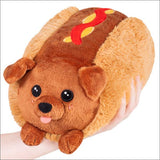 Mini Dachshund Hot Dog Plush Squishable Stuffed Weiner Dog