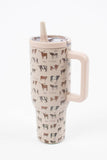 American Farm Company Vintage Cattle 40oz Water Tank Tumbler by American Farm Company -