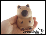 Soft Doh Capybara Animal Stress Balls Ultra Soft Kneadable