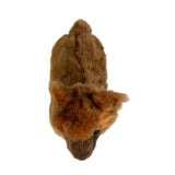 Plush Alpaca  Realistic Eco friendly - 25cm, lying, brown Alcapone