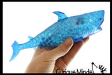 Jumbo Shark Water Gel Water Bead Filled Squeeze Sensory Toy