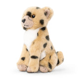 Sitting Cheetah Cub Plush Stuffed Animal Toy