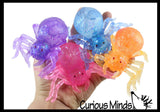 Sugar Ball Spooky Spider Shaped Squishy Stress Ball