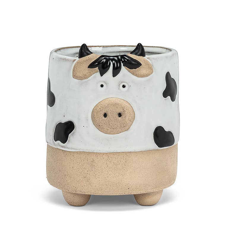 lg planter pots Large Cow on Legs Planter