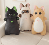 Ali-express Plush kawaii cats Kawaii Large Kitty Cat or Pink Pig Pillow Plush Animals 55cm Tall!