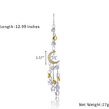 Alibaba Acrylic Moon Suncatcher Crystal