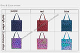 AliExpress Handbags Stunning Geometric Holographic Carry Totes