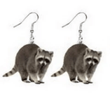 Animal Acrylic Earrings-Raccoon, Bunny, Turkey, Hedgehog, Hamster-MORE!