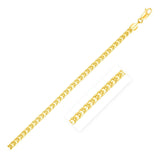 Bids.com Bracelets 7.5 / Yellow Gold 14k Yellow Gold Solid Diamond Cut Round Franco Bracelet (2.70 mm)