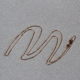 Bids.com Necklaces 18k Rose Gold Diamond Cut Cable Link Chain (0.75 mm)