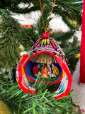 Blossom Inspirations Ornaments Retablo Nativity gourd