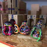 Blossom Inspirations Ornaments Retablo Nativity gourd