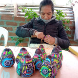 Blossom Inspirations Ornaments Retablo Nativity gourd