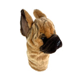 Bocchetta Plush Toys Bocchetta Plush Toys - French Bulldog Golf Cover, brown