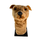 Bocchetta Plush Toys Bocchetta Plush Toys - Staffy Golf Cover, brown