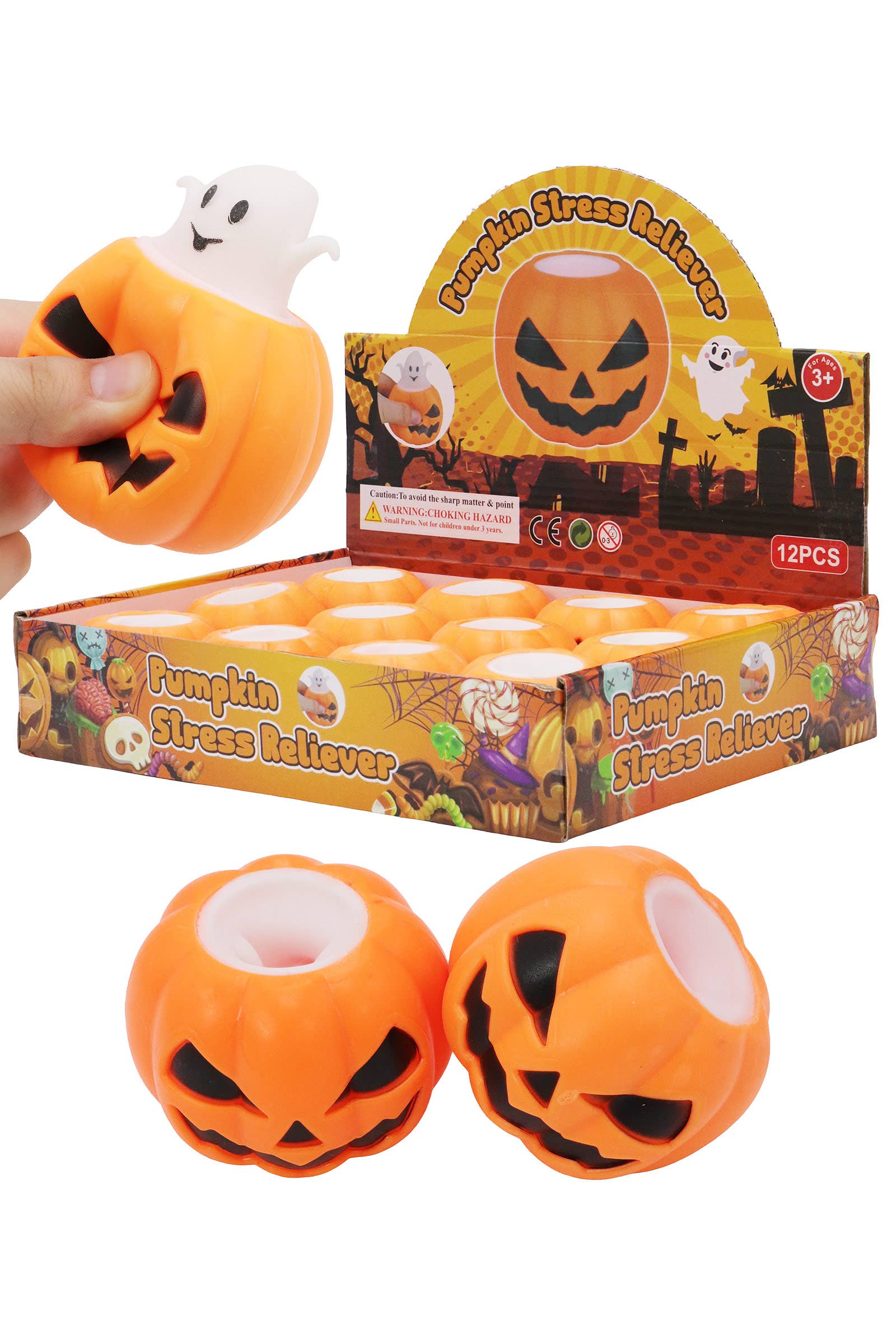 Juego 36 Juguetes Blandos Squishy De Halloween Antiestres Varios Juego 36 Juguetes Blandos Squishy De Halloween Antiestres Varios