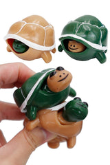 Baby Turtle Pop-up Squishy Sensory Toy SO CUTE! - Green