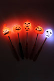 Cap Zone ONE SIZE / ASSORTED Cap Zone - Halloween Head Dangle Spring Led Light Wand