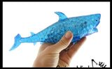 Jumbo Shark Water Gel Water Bead Filled Squeeze Sensory Toy