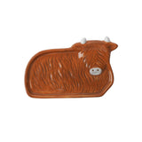 CGB Giftware CGB Giftware - Bramble Farm Highland Cow Teabag Dish in Gift Box