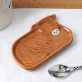 CGB Giftware CGB Giftware - Bramble Farm Highland Cow Teabag Dish in Gift Box