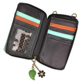 chala Highland Cow Chala Wallet Crossbody Purse Vegan Jett Approved