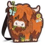 Chala Highland Cow Novelty Purse by Chala Vegan So Cute!