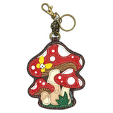 Chala keychain vegan Mushroom Coin Purse by Chala