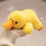 Cozy Kawaii Stuffed Animals 1 Duck / 7 inches (18cm) Kawaii Cartoon Plush Wrist Rest Doll (7 in) - Horse, Duck, Cow, Frog Stuffed Animal Office Companion