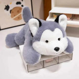 Cozy Kawaii Stuffed Animals 1 Husky / 7 inches (18cm) Kawaii Cartoon Plush Wrist Rest Doll (7 in) - Horse, Duck, Cow, Frog Stuffed Animal Office Companion