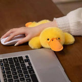 Cozy Kawaii Stuffed Animals 1 Kawaii Cartoon Plush Wrist Rest Doll (7 in) - Horse, Duck, Cow, Frog Stuffed Animal Office Companion