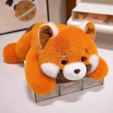 Cozy Kawaii Stuffed Animals 1 Raccoon / 7 inches (18cm) Kawaii Cartoon Plush Wrist Rest Doll (7 in) - Horse, Duck, Cow, Frog Stuffed Animal Office Companion