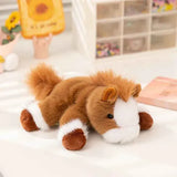 Cozy Kawaii Stuffed Animals 1 Scented Light Brown / 7 inches (18cm) Kawaii Cartoon Plush Wrist Rest Doll (7 in) - Horse, Duck, Cow, Frog Stuffed Animal Office Companion
