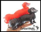 Curious Minds Toys Curious Minds Toys - 1 Dachshund Weiner Dog Large Wiggle Articulated Jointed Movi