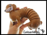 Curious Minds Toys Curious Minds Toys - 1 Dachshund Weiner Dog Large Wiggle Articulated Jointed Movi