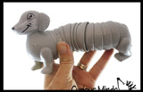 Curious Minds Toys Curious Minds Toys - 1 Dachshund Weiner Dog Large Wiggle Articulated Jointed Movi