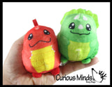 Curious Minds Toys Curious Minds Toys - 1 Plush Dinosaur Animal Sugar Ball - Thick Glue/Gel Stretch
