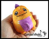 Curious Minds Toys Curious Minds Toys - 1 Plush Dinosaur Animal Sugar Ball - Thick Glue/Gel Stretch