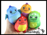 Curious Minds Toys Curious Minds Toys - 1 Plush Dinosaur Animal Sugar Ball - Thick Glue/Gel Stretch