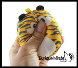 Curious Minds Toys Curious Minds Toys - 1 Plush Safari Zoo Animal Sugar Ball - Thick Glue/Gel Stretc