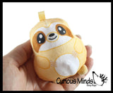 Curious Minds Toys Curious Minds Toys - 1 Plush Safari Zoo Animal Sugar Ball - Thick Glue/Gel Stretc