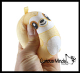 Curious Minds Toys Curious Minds Toys - 1 Plush Safari Zoo Animal Sugar Ball - Thick Glue/Gel Stretc