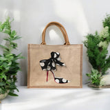 Dana's Uncommon Glass Dana's Uncommon Glass - Polka Dot Stiletto Tote Bag