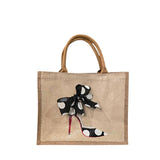 Dana's Uncommon Glass Dana's Uncommon Glass - Polka Dot Stiletto Tote Bag