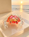 Eagle Crest Industries Inc. Eagle Crest Industries Inc. - Glitter Flower Maltose Crab Squishy Toy Random Color
