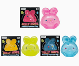 Eagle Crest Industries Inc. Glitter Bunny Squishy Toy Stress Relief Fidget Toy