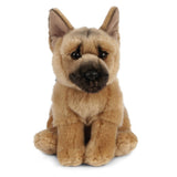 Small German Shepherd Plush Stuffed Animal Toy Eco Friendly