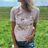 'Chicken Heart' Graphic T Shirt American Farm Company - S